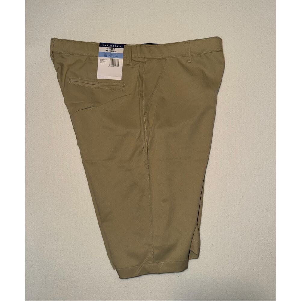 French Toast kids New khaki shorts with adjustable waistband - Picture 4 of 14